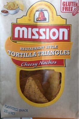 Tortilla Triangles Cheesy Nachos