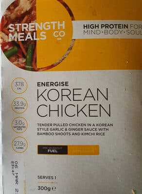 Energise Korean Chicken