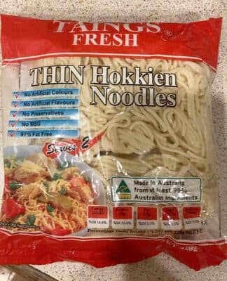 Thin Hokkien Noodles