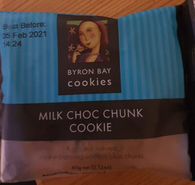 Milk Choc Chunk Cookie