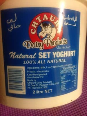 Natural Set Yoghurt