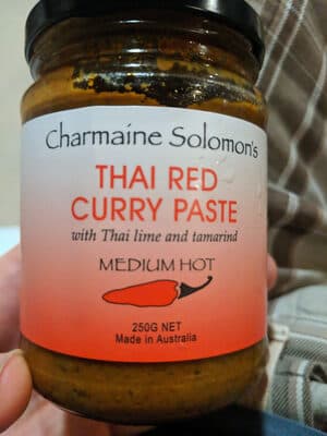 Thai Red Curry Paste - Medium Hot