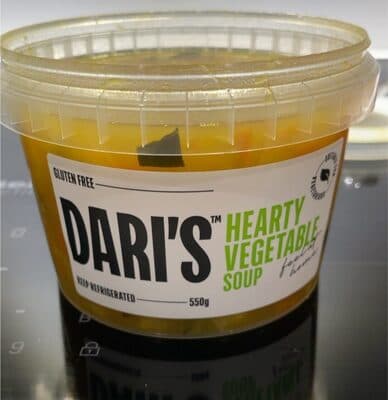 Hearty vegetable soup