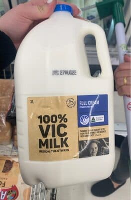 Full cream milk