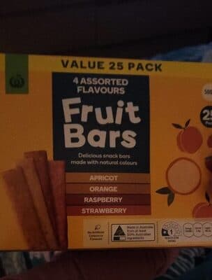 Fruit bars