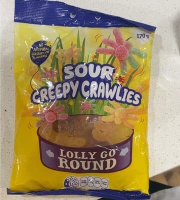 Sour Creepy Crawlies