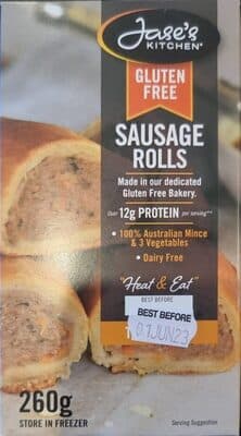 Gluten free Sausage Rolls