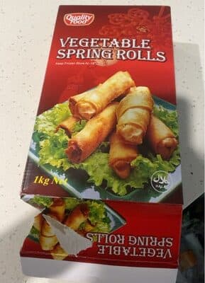 Vegetable Spring Rolls
