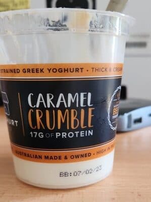 Caramel Crumble