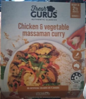 Chicken & Vegetable Massaman Curry
