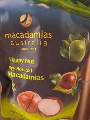 Happy Nut Dry Roasted Macadamias