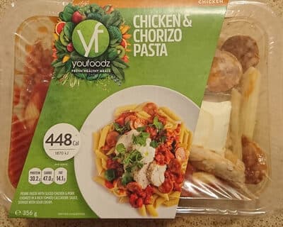 Chicken & Chorizo Pasta