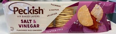 Salt & Vinegar Rice Crackers