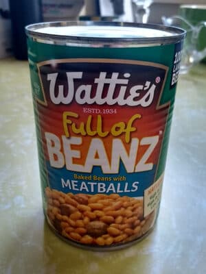 Baked Beans with Meatballs