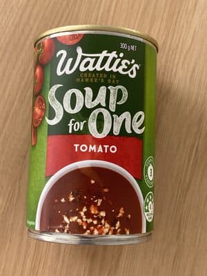 Soup for one tomato