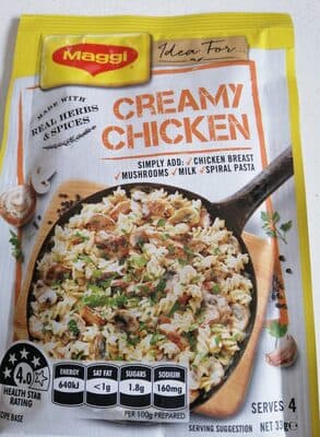 Creamy chicken