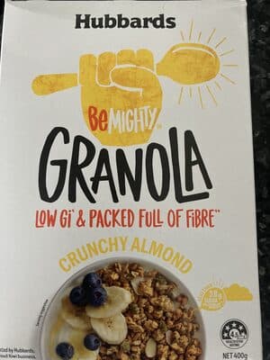 Be Mighty Granola Crunchy Almond