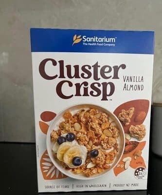 Cluster Crisps Granola Vanilla Almond