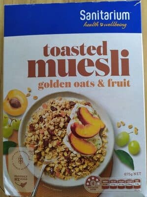 Toasted Muesli Golden Oats & Fruit