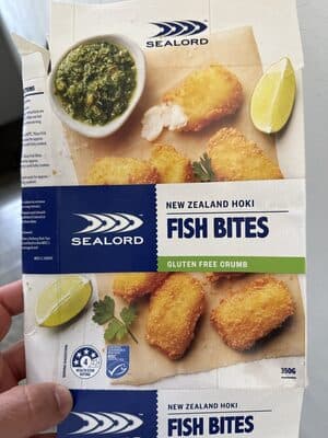 Sealord Fish Bites With Gluten Free Crumb