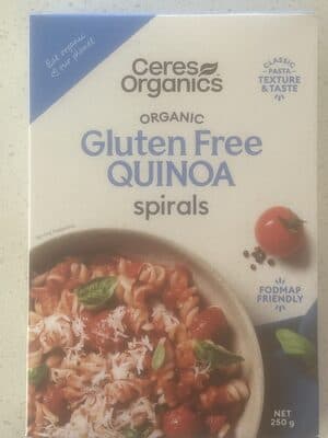 Gluten Free Quinoa Spirals