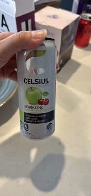 Sparkling Green Apple Cherry Flavour Energy Drink