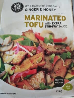 Marinated Tofu With Extra Stir-Fry Sauce