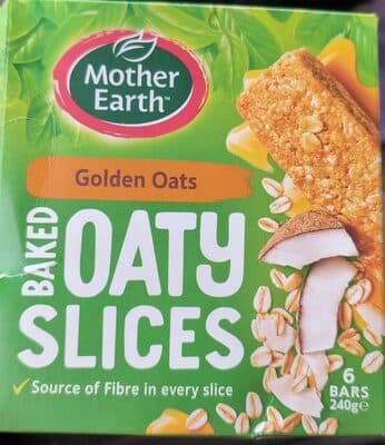 Baked oaty sliced