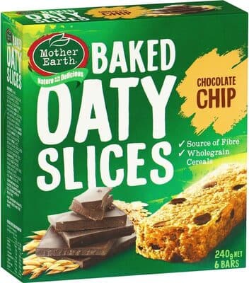 Baked Oaty Slices Chocolate Chip