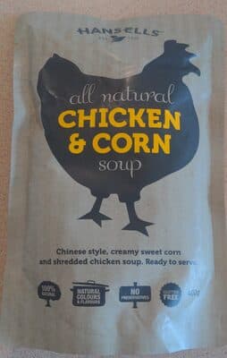 All Natural Chicken & Corn Soup