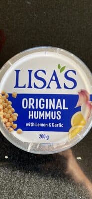 Lisas Hummus Plain