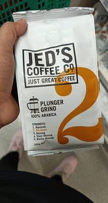 Jed's Coffee Plunger Grind