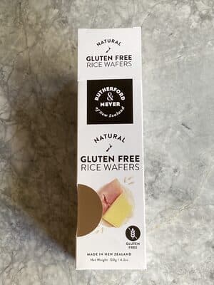 Gluten Free Rice Wafers