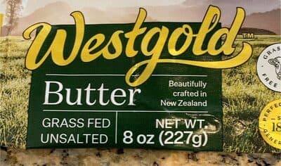 Grass Fed Unsalted Butter
