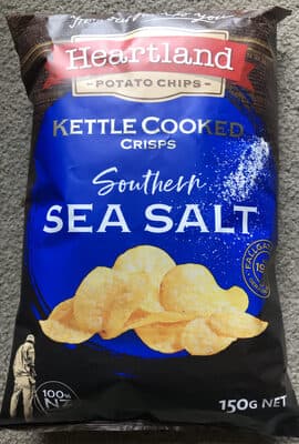 Kettle Cooked Crisps, Southern Sea Salt