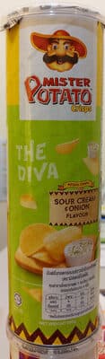 Mister Potato Crisps Sour Cream & Onion