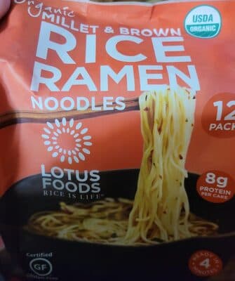 Millet & Brown Rice Ramen Noodles