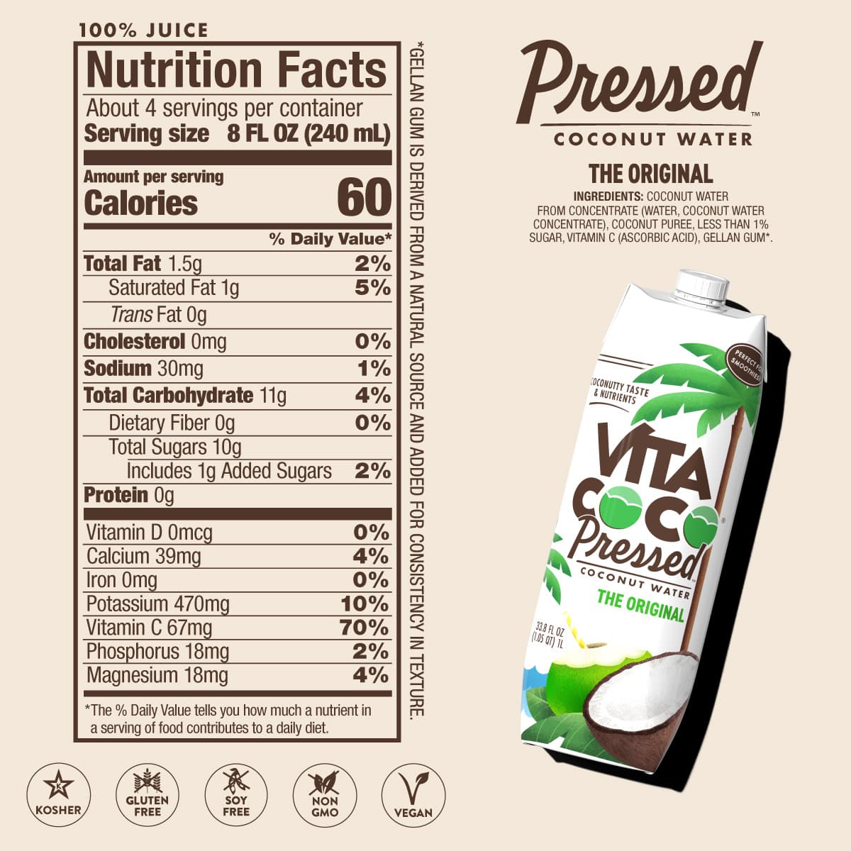 Pressed Coconut Water