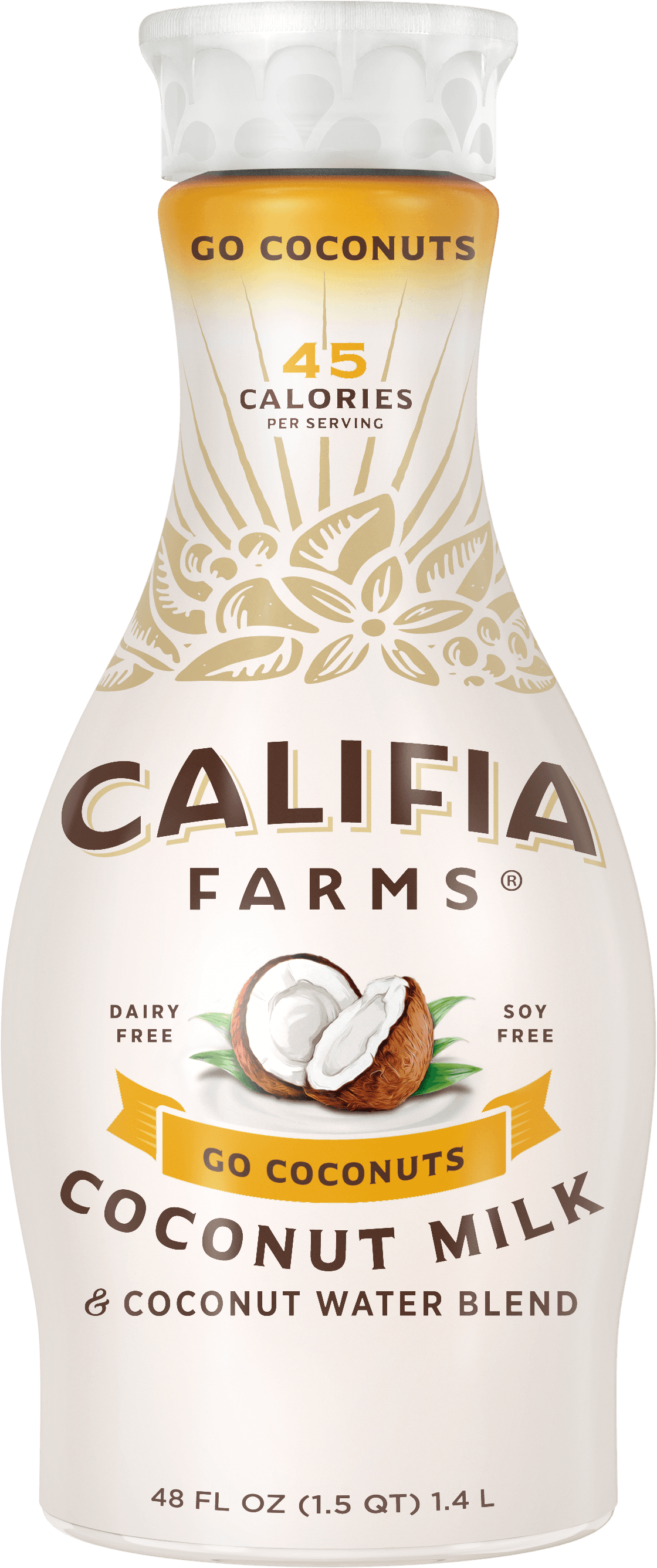 COCONUT MILK & COCONUT WATER BLEND, GO COCONUTS