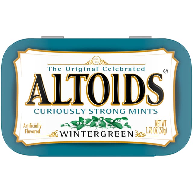 Wintergreen Curiously Strong Mints