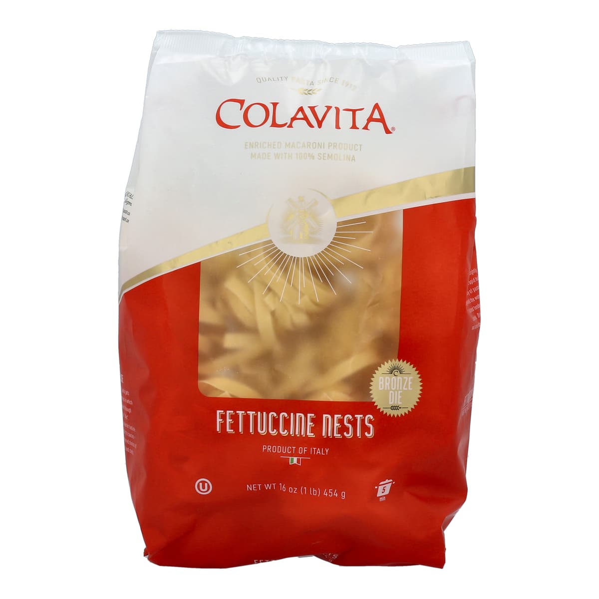ENRICHED MACARONI PRODUCT, FETTUCCINE NESTS