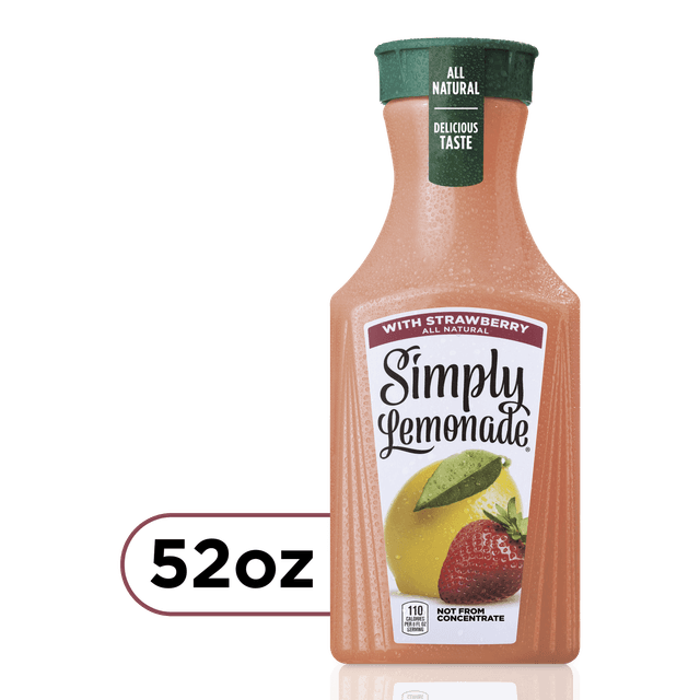 With Strawberry 12% Juice Blend