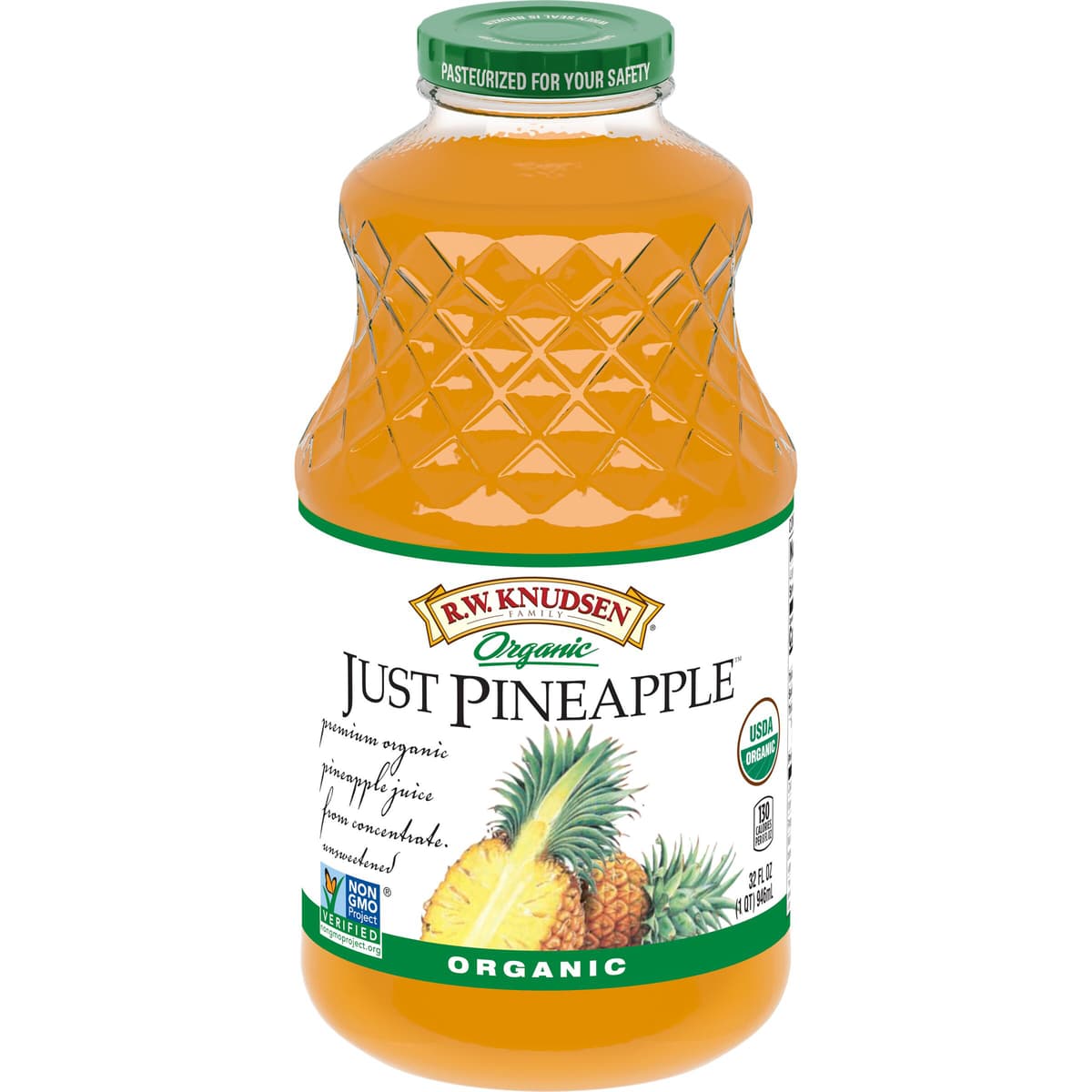 Just Pineapple Premium Organic Pineapple Juice From Concentrate