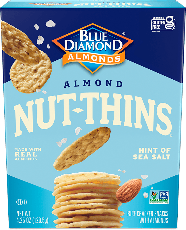 Hint of Sea Salt Almond Rice Cracker Snacks