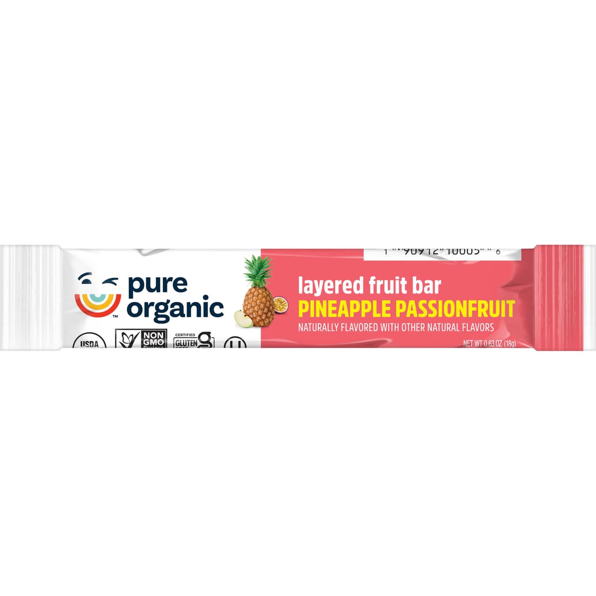 Pineapple & Passionfruit Layered Fruit Bar