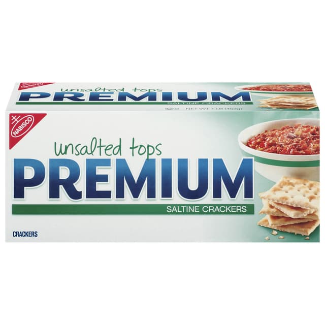 Unsalted Tops Saltine Crackers