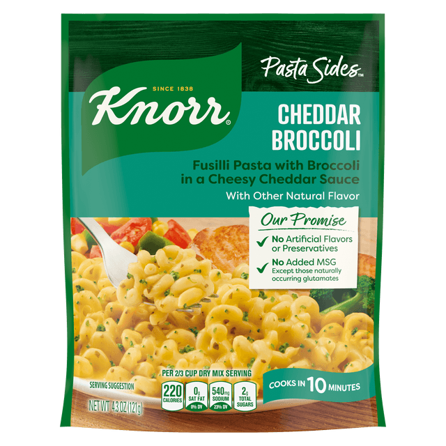 Pasta Sides Cheddar Broccoli