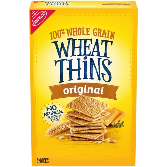 Wheat Thins 100% Whole Grain Original Snacks