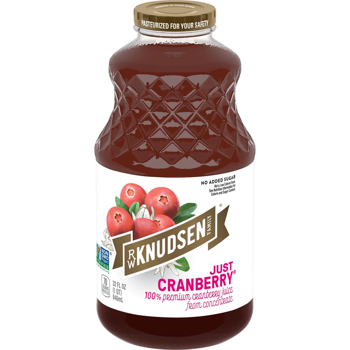 100% Just Cranberry Premium Cranberry Juice From Concentrate