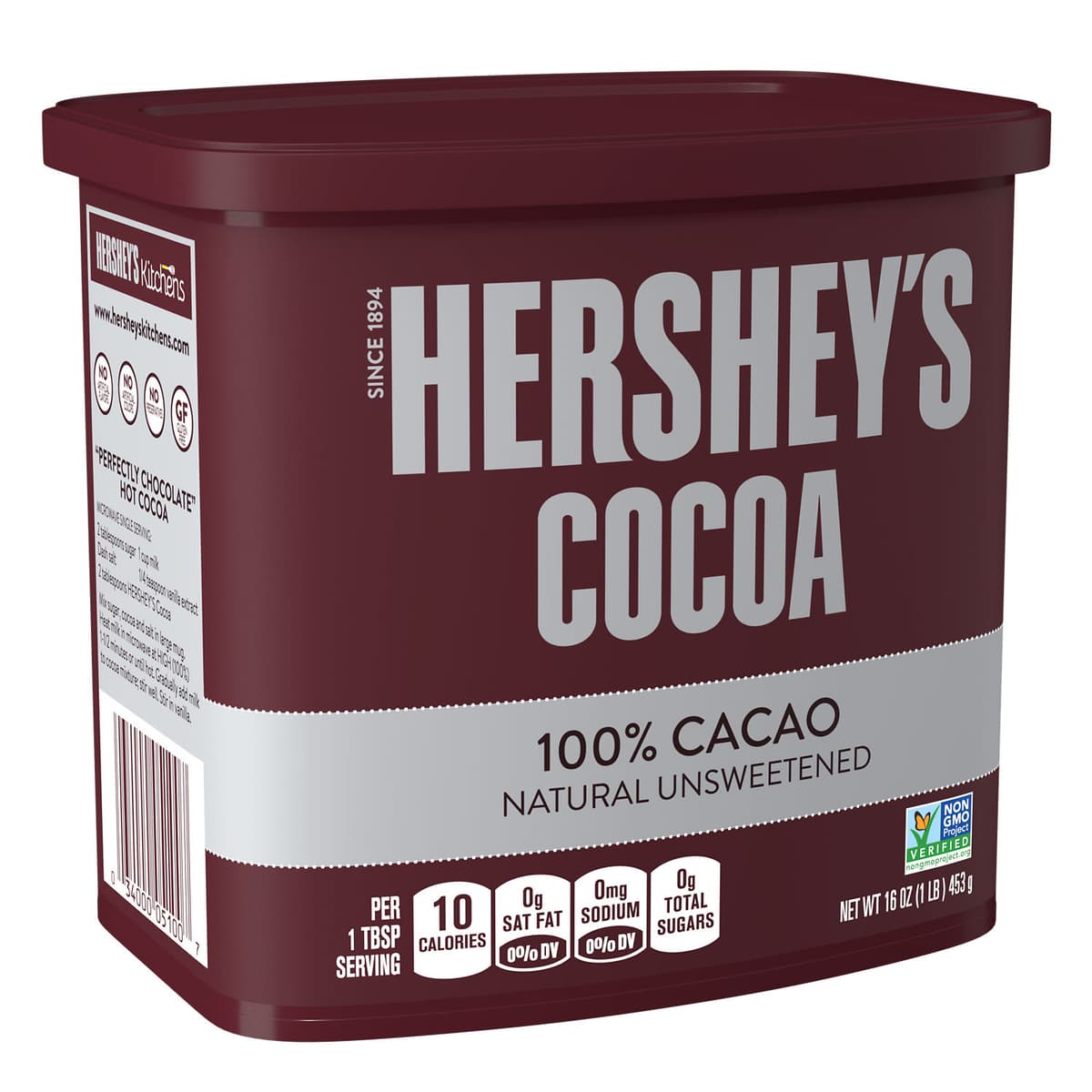 COCOA, 100% CACAO NATURAL UNSWEETENED